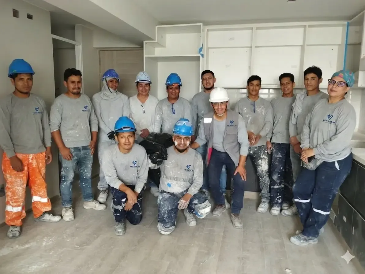 foto en equipo de la empresa